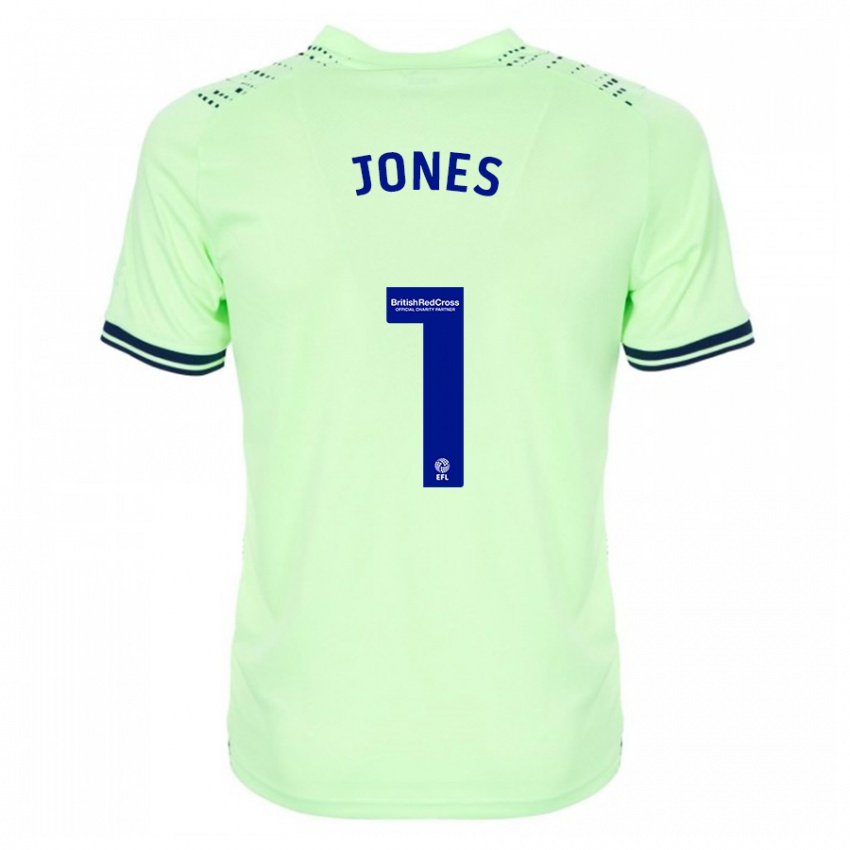 Niño Camiseta Lucy Jones #1 Armada 2ª Equipación 2023/24 La Camisa Chile