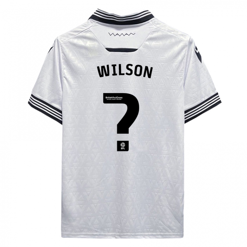 Niño Camiseta Ryan Wilson #0 Blanco 2ª Equipación 2023/24 La Camisa Chile