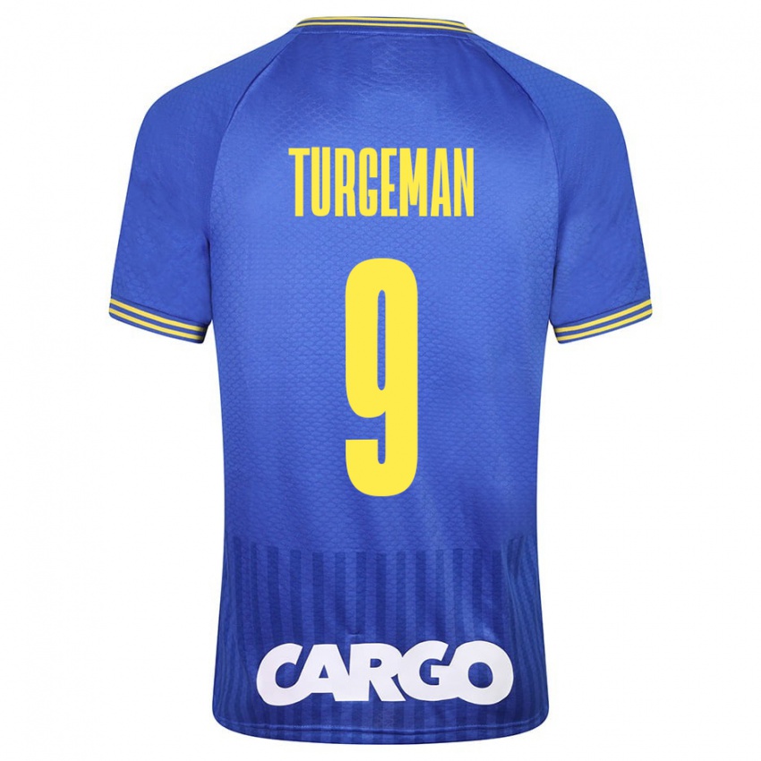 Niño Camiseta Dor Turgeman #9 Azul 2ª Equipación 2023/24 La Camisa Chile