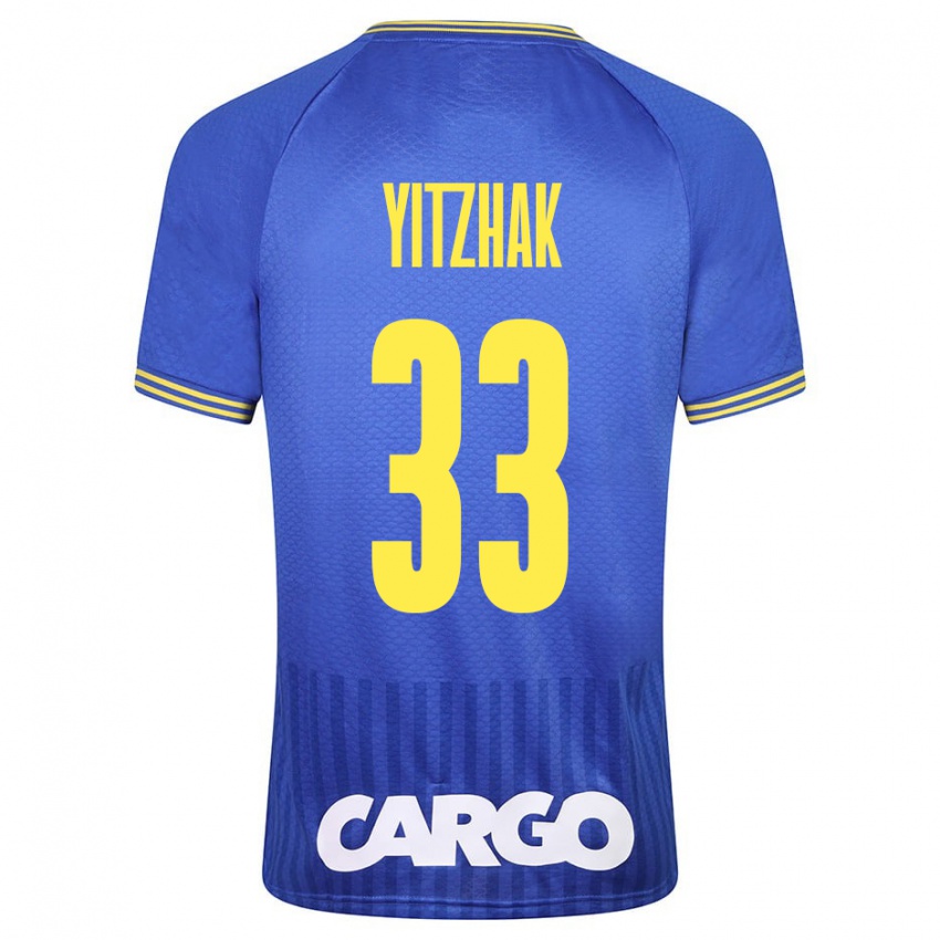 Niño Camiseta Or Yitzhak #33 Azul 2ª Equipación 2023/24 La Camisa Chile