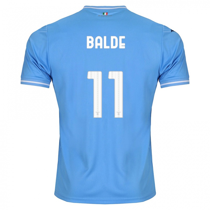Hombre Camiseta Mahamadou Balde #11 Azul 1ª Equipación 2023/24 La Camisa Chile