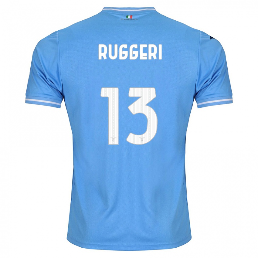 Hombre Camiseta Fabio Ruggeri #13 Azul 1ª Equipación 2023/24 La Camisa Chile