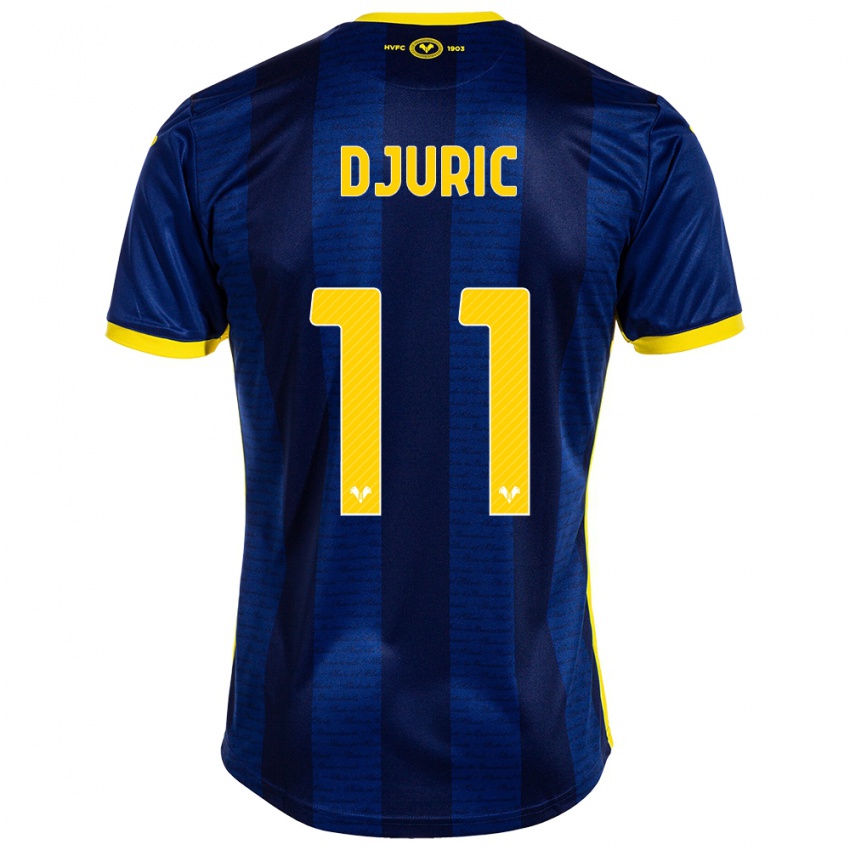 Hombre Camiseta Milan Djuric #11 Armada 1ª Equipación 2023/24 La Camisa Chile