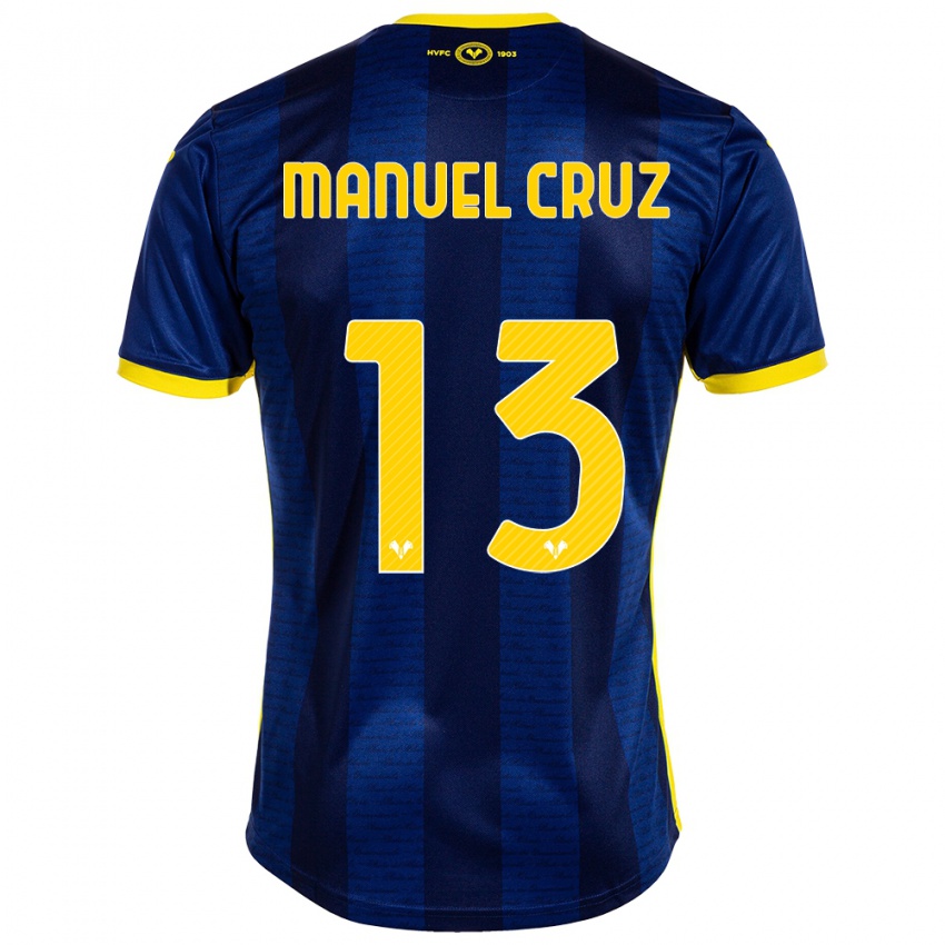 Hombre Camiseta Juan Manuel Cruz #13 Armada 1ª Equipación 2023/24 La Camisa Chile