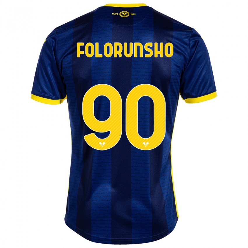 Hombre Camiseta Michael Folorunsho #90 Armada 1ª Equipación 2023/24 La Camisa Chile