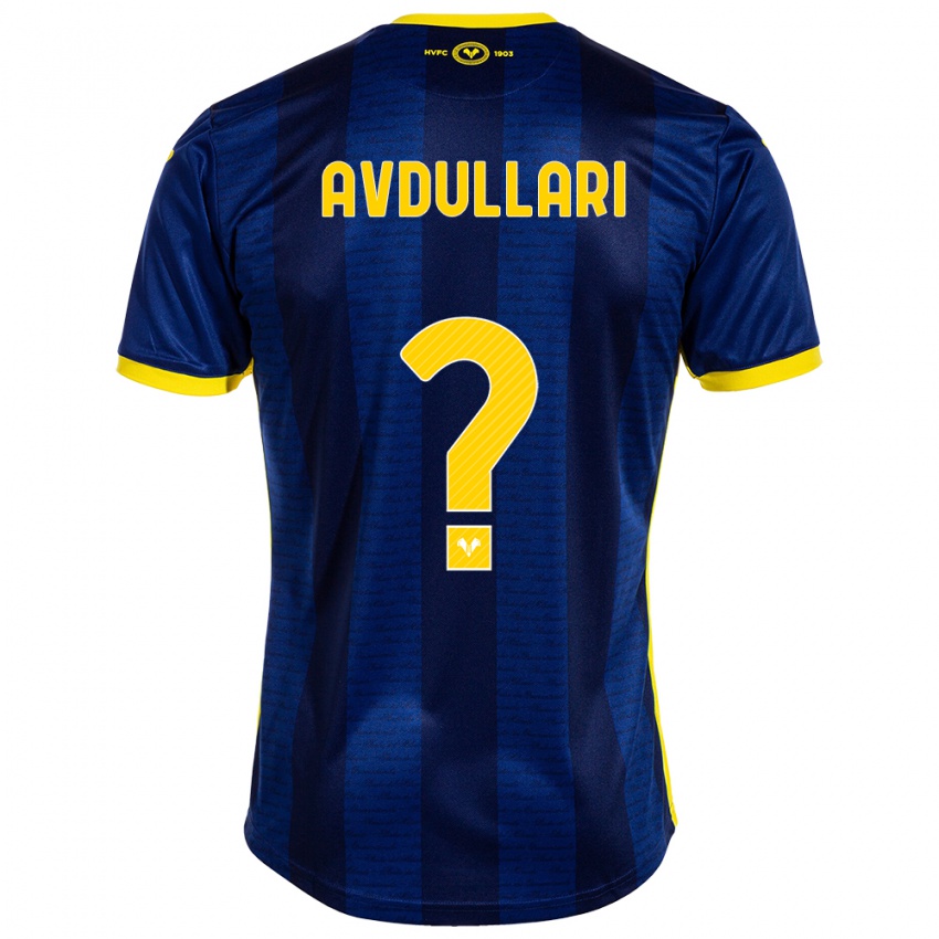 Hombre Camiseta Davide Avdullari #0 Armada 1ª Equipación 2023/24 La Camisa Chile