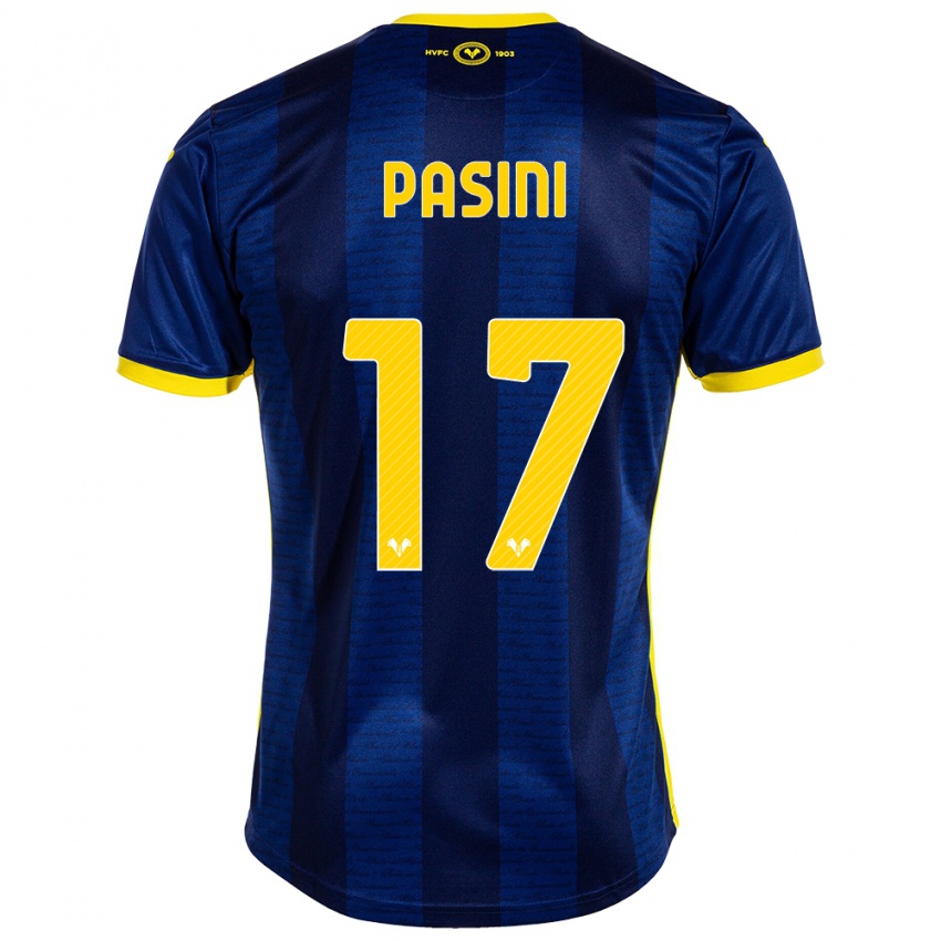 Hombre Camiseta Veronica Pasini #17 Armada 1ª Equipación 2023/24 La Camisa Chile