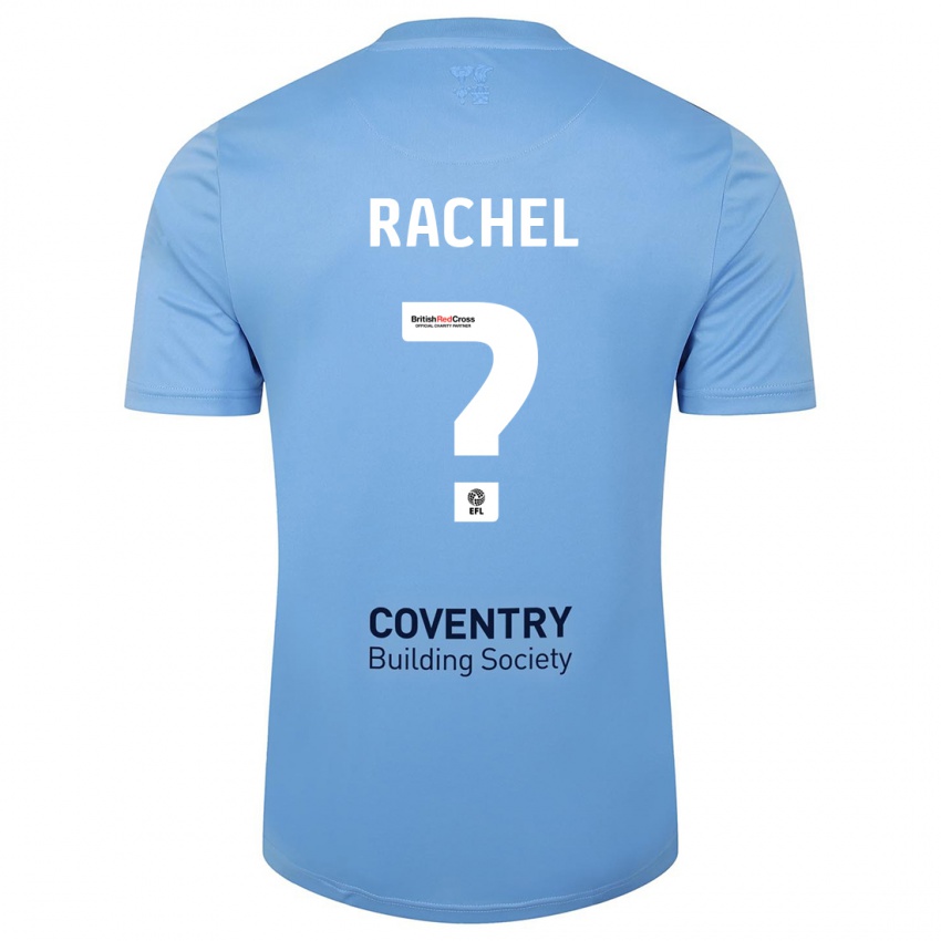 Hombre Camiseta Daniel Rachel #0 Cielo Azul 1ª Equipación 2023/24 La Camisa Chile