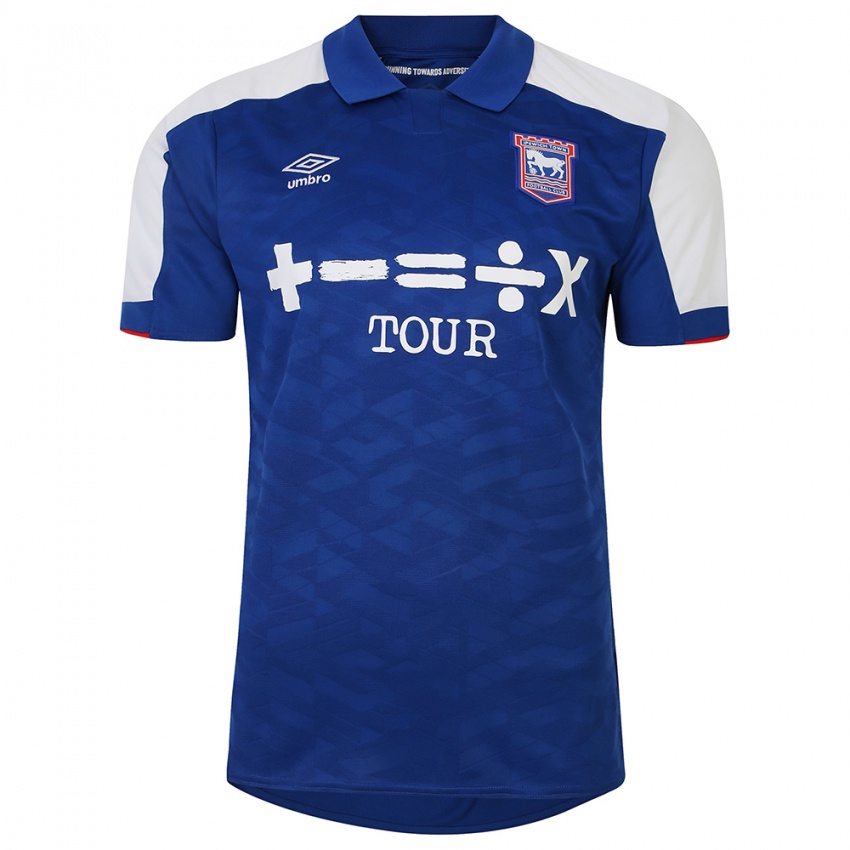 Hombre Camiseta Ashley Boatswain #0 Azul 1ª Equipación 2023/24 La Camisa Chile