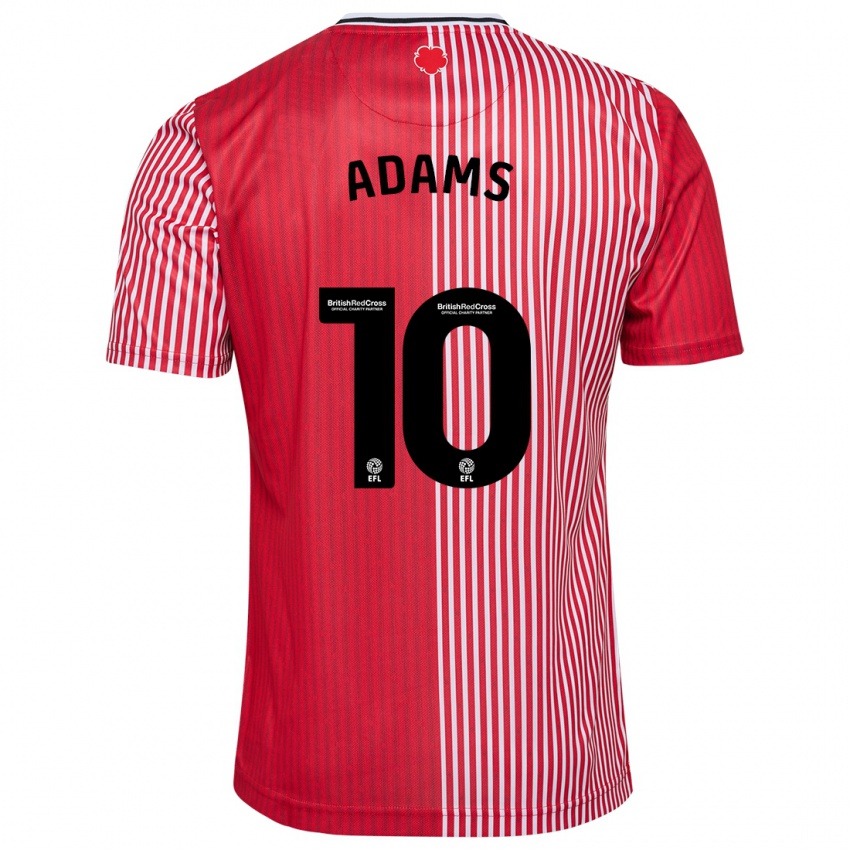 Hombre Camiseta Che Adams #10 Rojo 1ª Equipación 2023/24 La Camisa Chile
