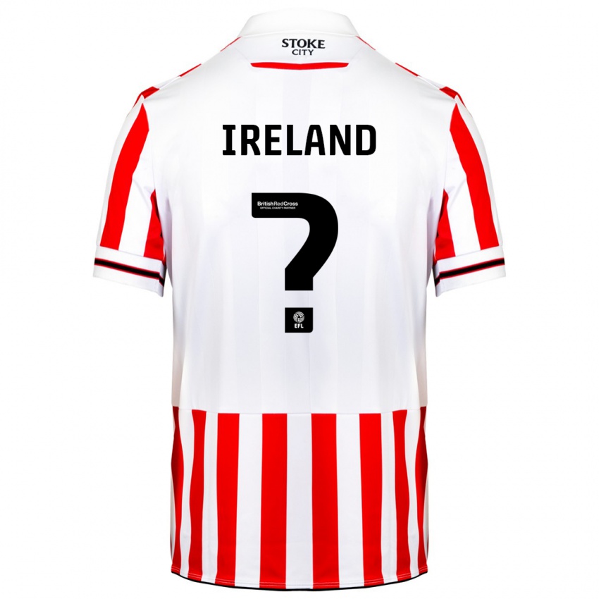 Hombre Camiseta Joshua Ireland #0 Rojo Blanco 1ª Equipación 2023/24 La Camisa Chile