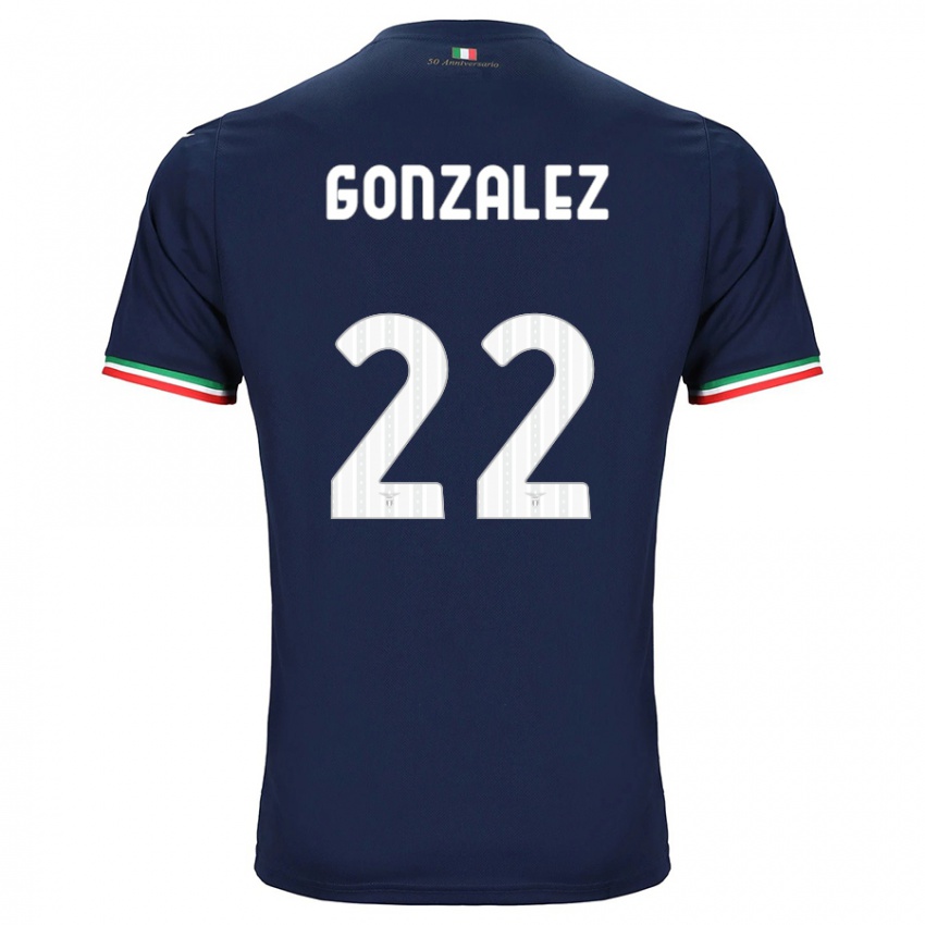 Hombre Camiseta Diego González #22 Armada 2ª Equipación 2023/24 La Camisa Chile