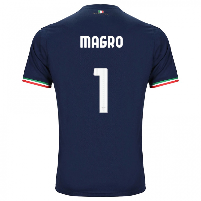 Hombre Camiseta Federico Magro #1 Armada 2ª Equipación 2023/24 La Camisa Chile
