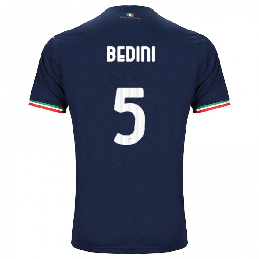 Hombre Camiseta Filippo Bedini #5 Armada 2ª Equipación 2023/24 La Camisa Chile