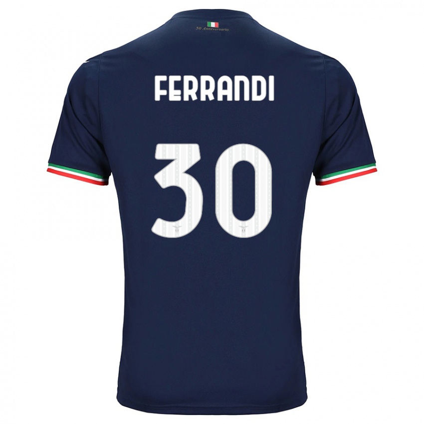 Hombre Camiseta Giulia Ferrandi #30 Armada 2ª Equipación 2023/24 La Camisa Chile