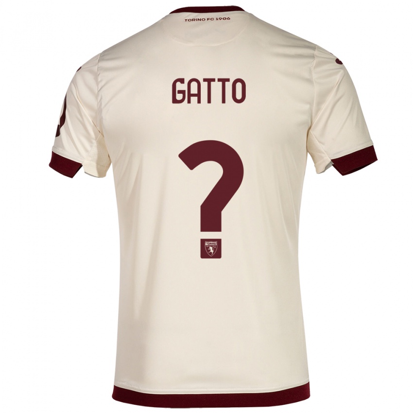 Hombre Camiseta Tommaso Gatto #0 Champán 2ª Equipación 2023/24 La Camisa Chile
