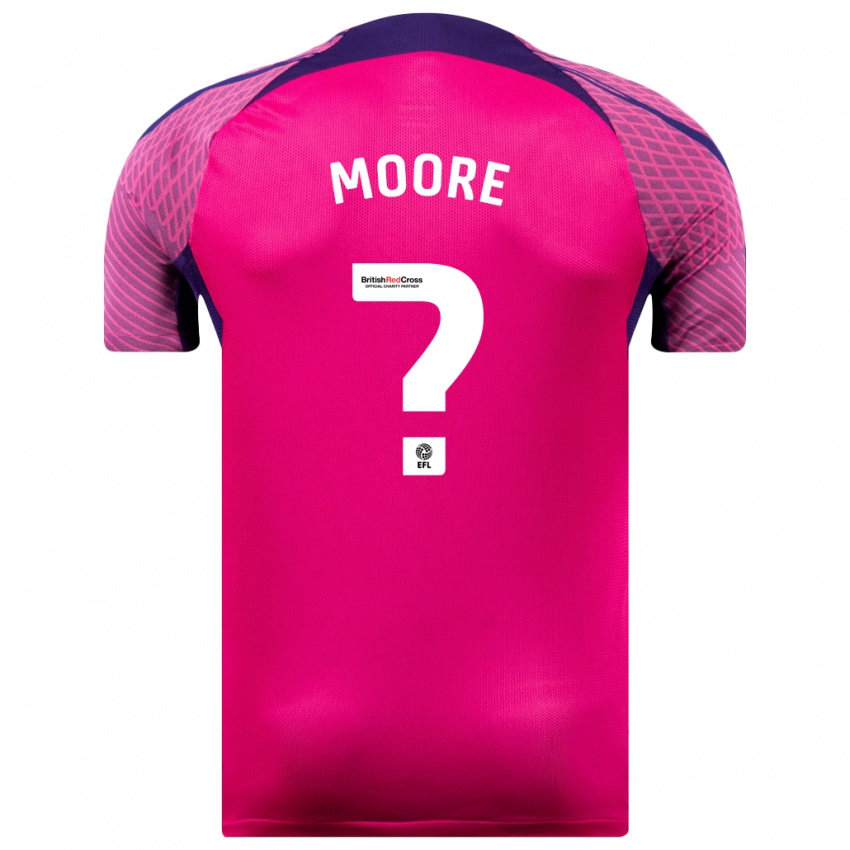 Hombre Camiseta Ethan Moore #0 Morado 2ª Equipación 2023/24 La Camisa Chile