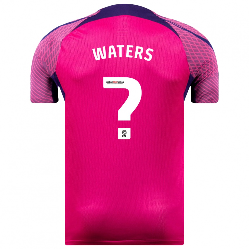 Hombre Camiseta Jake Waters #0 Morado 2ª Equipación 2023/24 La Camisa Chile