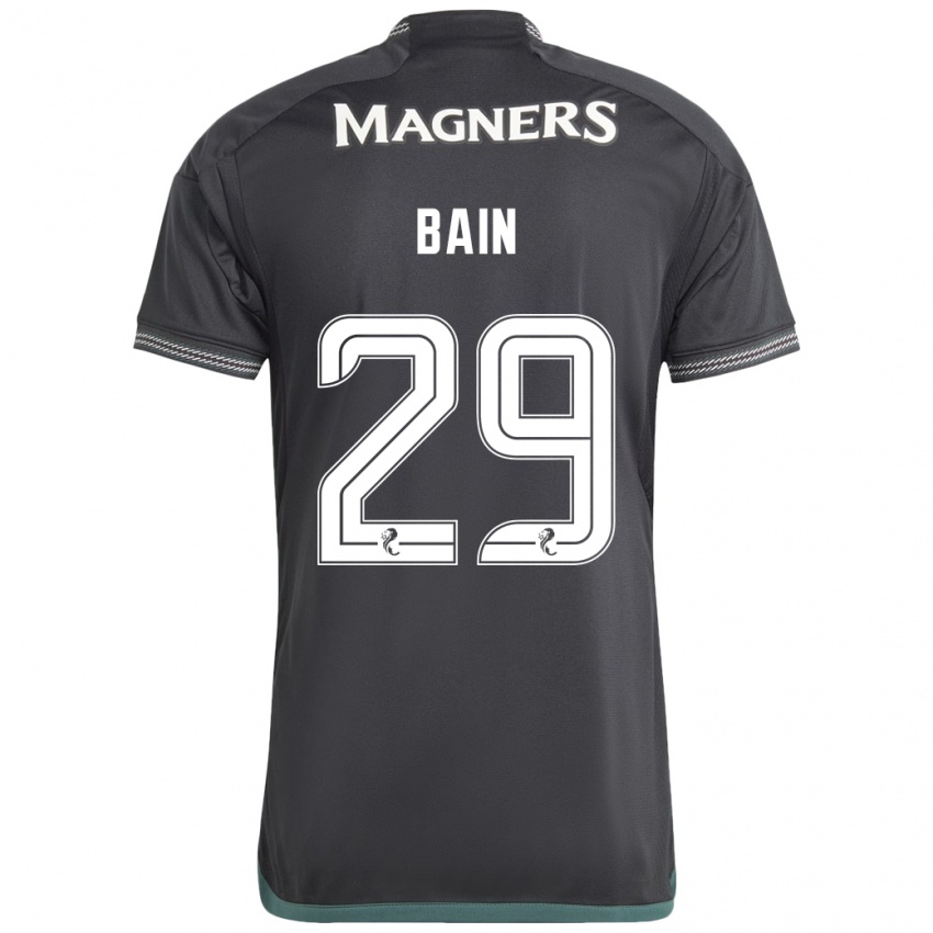 Hombre Camiseta Scott Bain #29 Negro 2ª Equipación 2023/24 La Camisa Chile