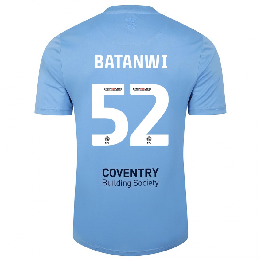 Mujer Camiseta Tristen Batanwi #52 Cielo Azul 1ª Equipación 2023/24 La Camisa Chile