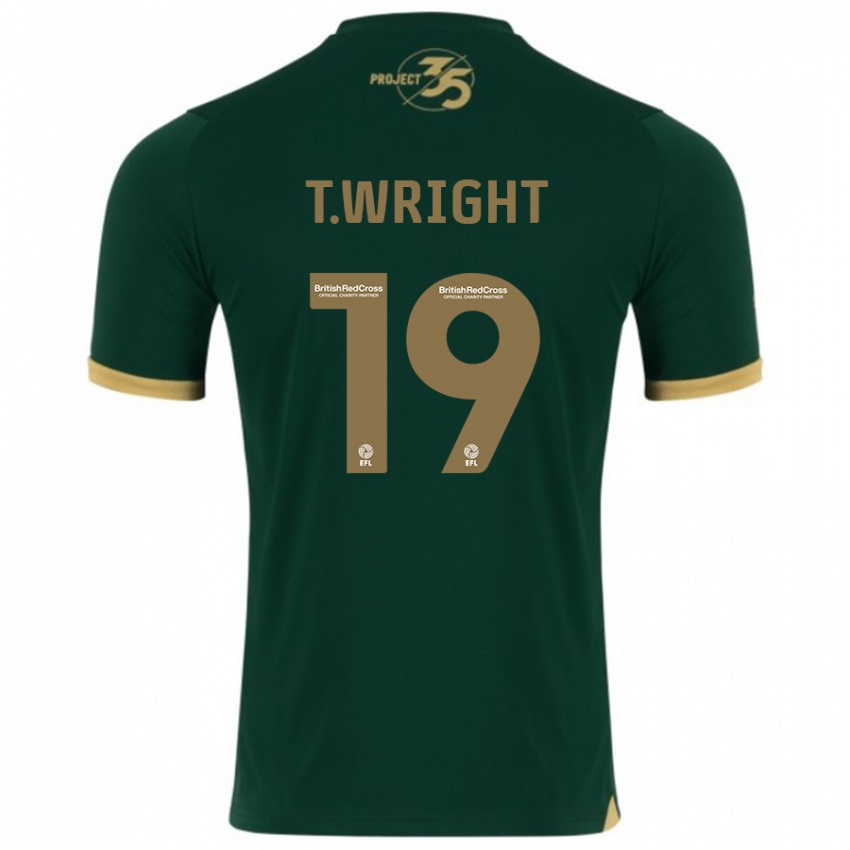 Mujer Camiseta Tyreik Wright #19 Verde 1ª Equipación 2023/24 La Camisa Chile