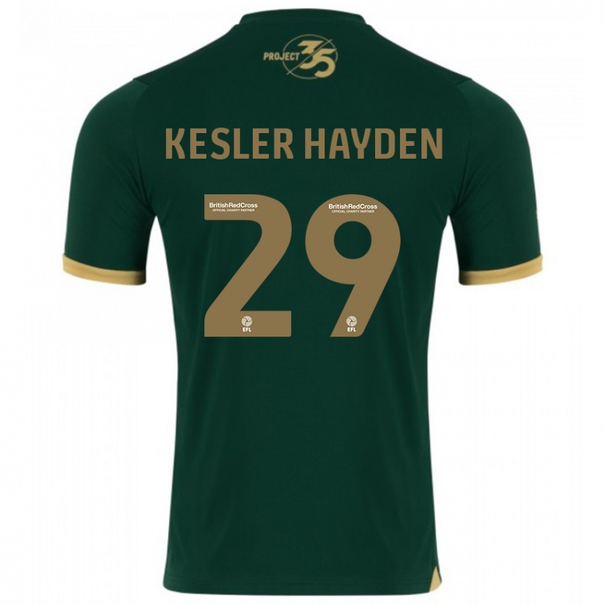 Mujer Camiseta Kaine Kesler Hayden #29 Verde 1ª Equipación 2023/24 La Camisa Chile