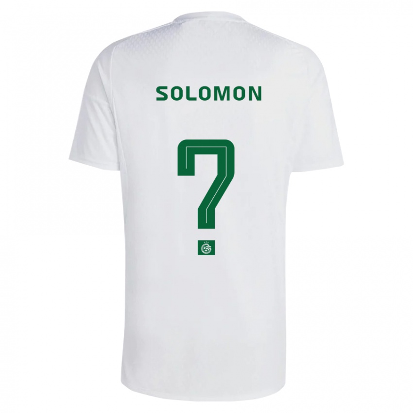 Mujer Camiseta Itay Solomon #0 Verde Azul 2ª Equipación 2023/24 La Camisa Chile