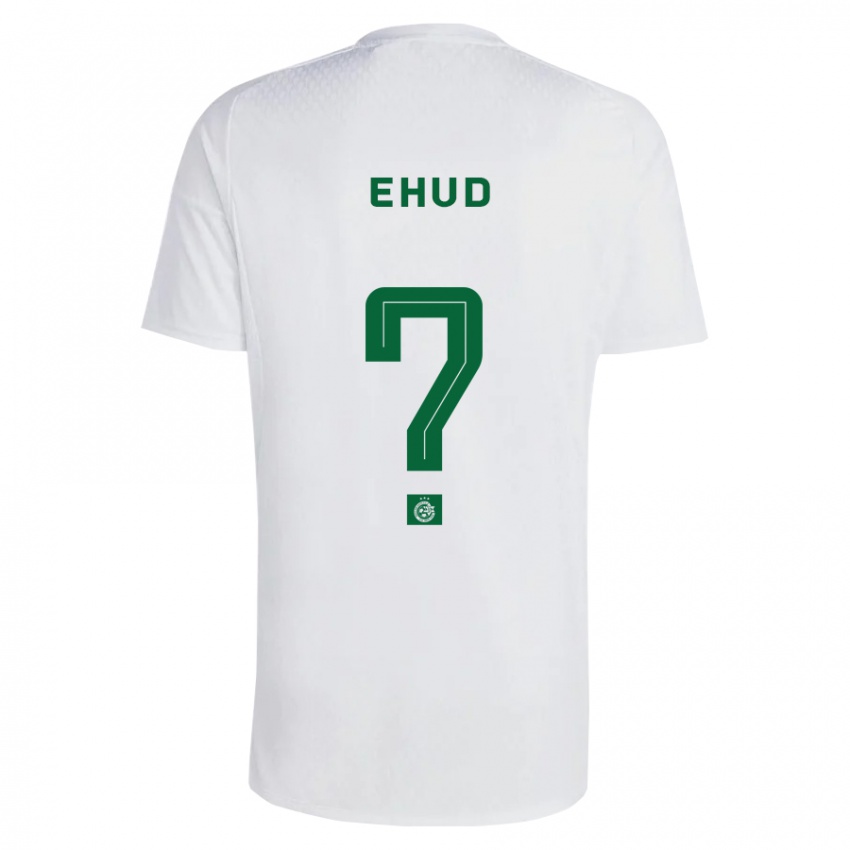 Mujer Camiseta Itay Ehud #0 Verde Azul 2ª Equipación 2023/24 La Camisa Chile