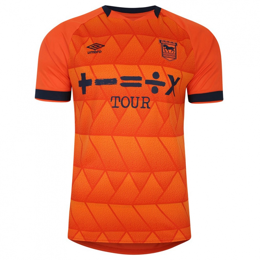 Mujer Camiseta Danny Cullum #0 Naranja 2ª Equipación 2023/24 La Camisa Chile
