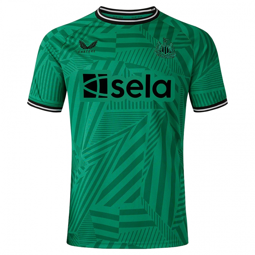 Mujer Camiseta Jodie Bartle #6 Verde 2ª Equipación 2023/24 La Camisa Chile