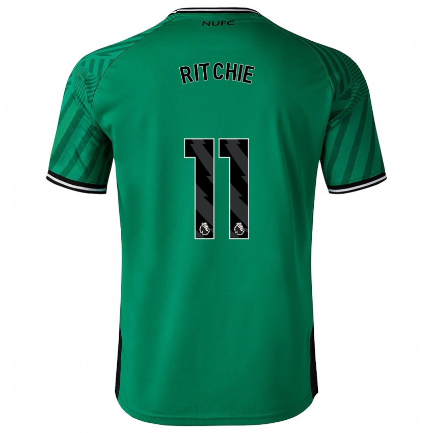 Mujer Camiseta Matt Ritchie #11 Verde 2ª Equipación 2023/24 La Camisa Chile