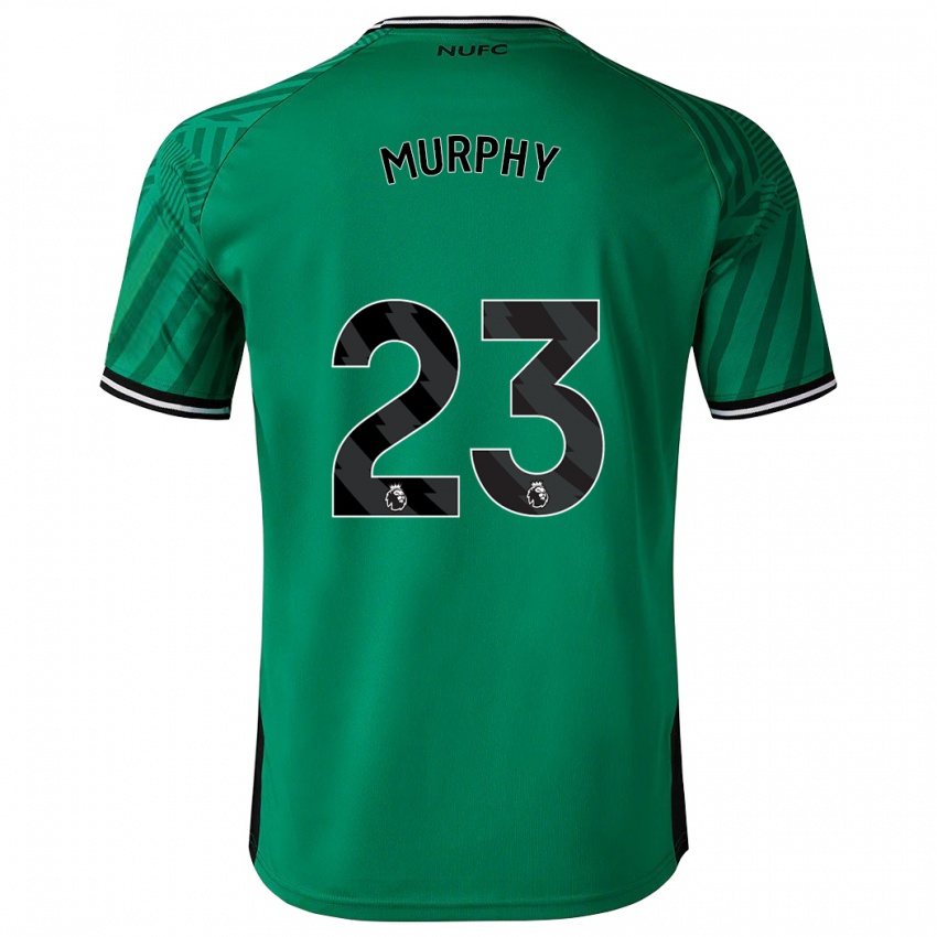 Mujer Camiseta Jacob Murphy #23 Verde 2ª Equipación 2023/24 La Camisa Chile