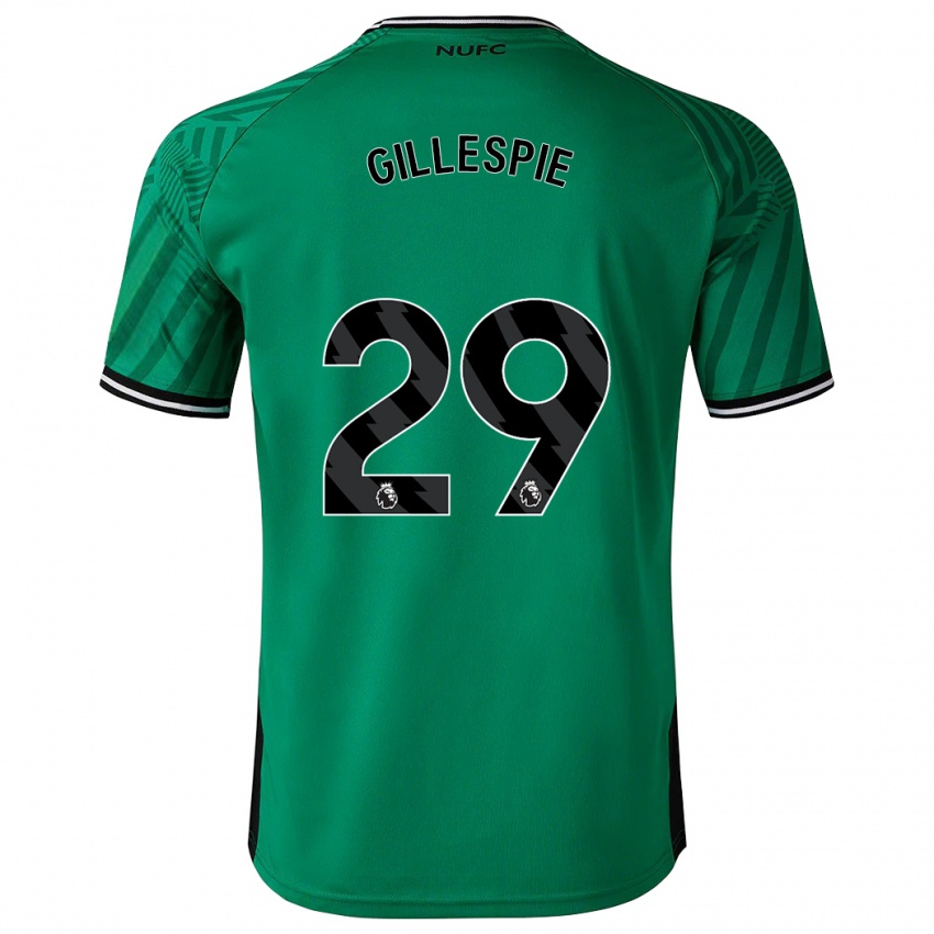 Mujer Camiseta Mark Gillespie #29 Verde 2ª Equipación 2023/24 La Camisa Chile