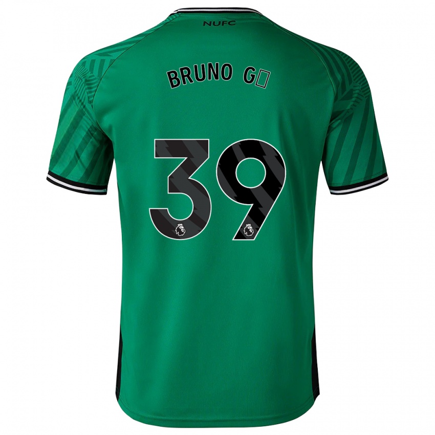 Mujer Camiseta Bruno Guimaraes #39 Verde 2ª Equipación 2023/24 La Camisa Chile