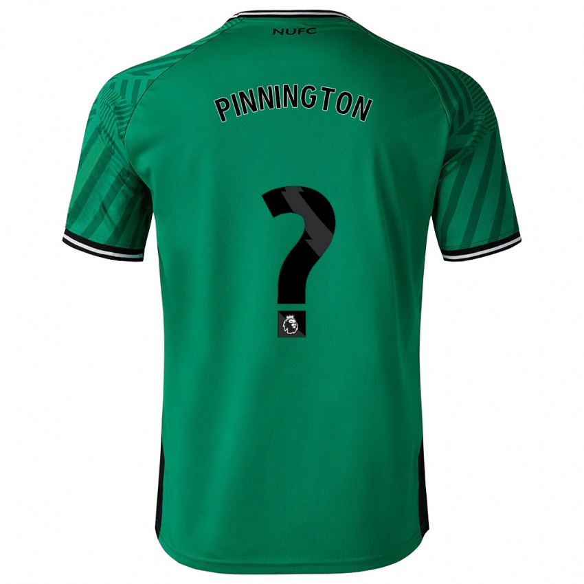 Mujer Camiseta Sam Pinnington #0 Verde 2ª Equipación 2023/24 La Camisa Chile