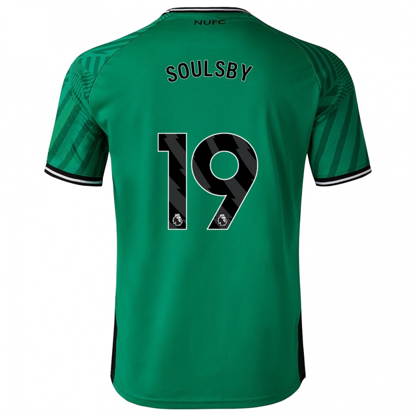 Mujer Camiseta Anna Soulsby #19 Verde 2ª Equipación 2023/24 La Camisa Chile