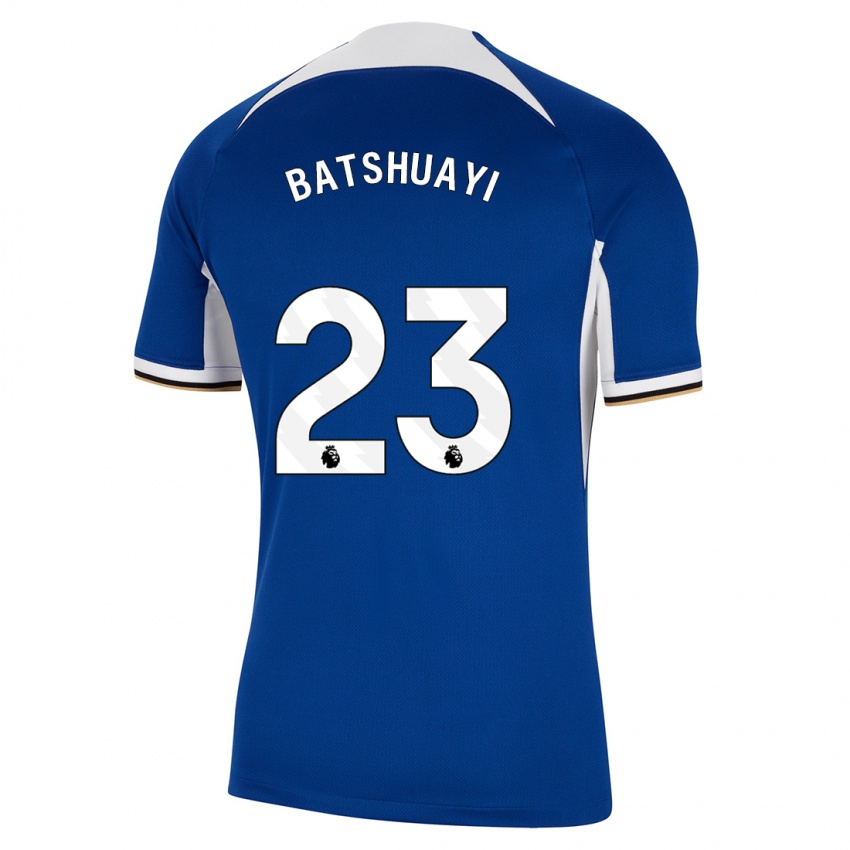 Niño Camiseta Michy Batshuayi #23 Azul 1ª Equipación 2023/24 La Camisa Chile