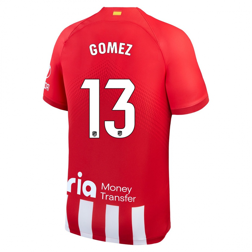 Niño Camiseta Christian Gomez #13 Rojo Blanco 1ª Equipación 2023/24 La Camisa Chile
