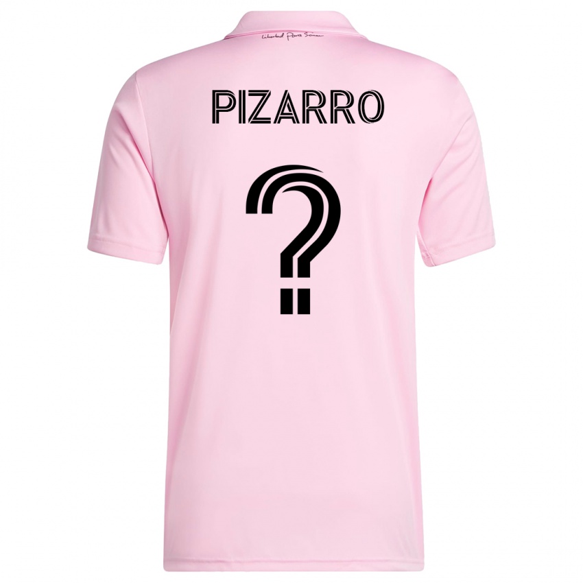 Niño Camiseta Rodolfo Pizarro #0 Rosa 1ª Equipación 2023/24 La Camisa Chile