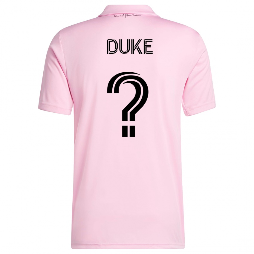 Niño Camiseta Bryce Duke #0 Rosa 1ª Equipación 2023/24 La Camisa Chile