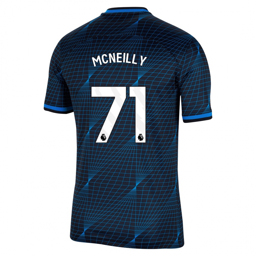 Niño Camiseta Donnell Mcneilly #71 Azul Oscuro 2ª Equipación 2023/24 La Camisa Chile