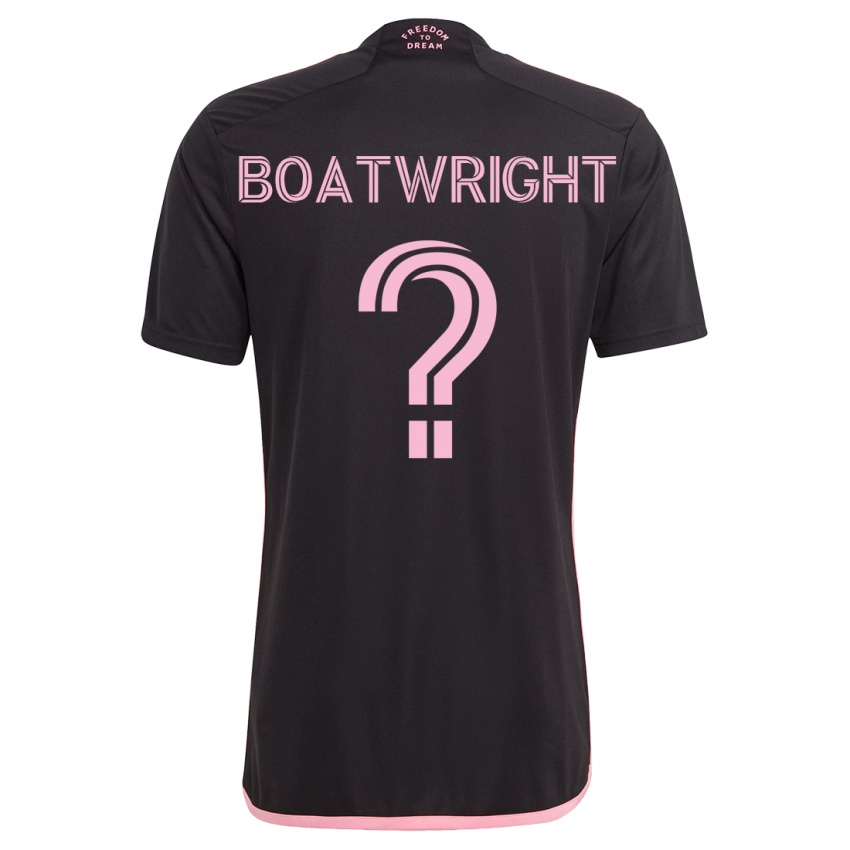 Niño Camiseta Israel Boatwright #0 Negro 2ª Equipación 2023/24 La Camisa Chile