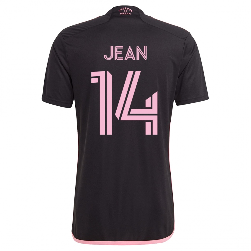 Niño Camiseta Corentin Jean #14 Negro 2ª Equipación 2023/24 La Camisa Chile