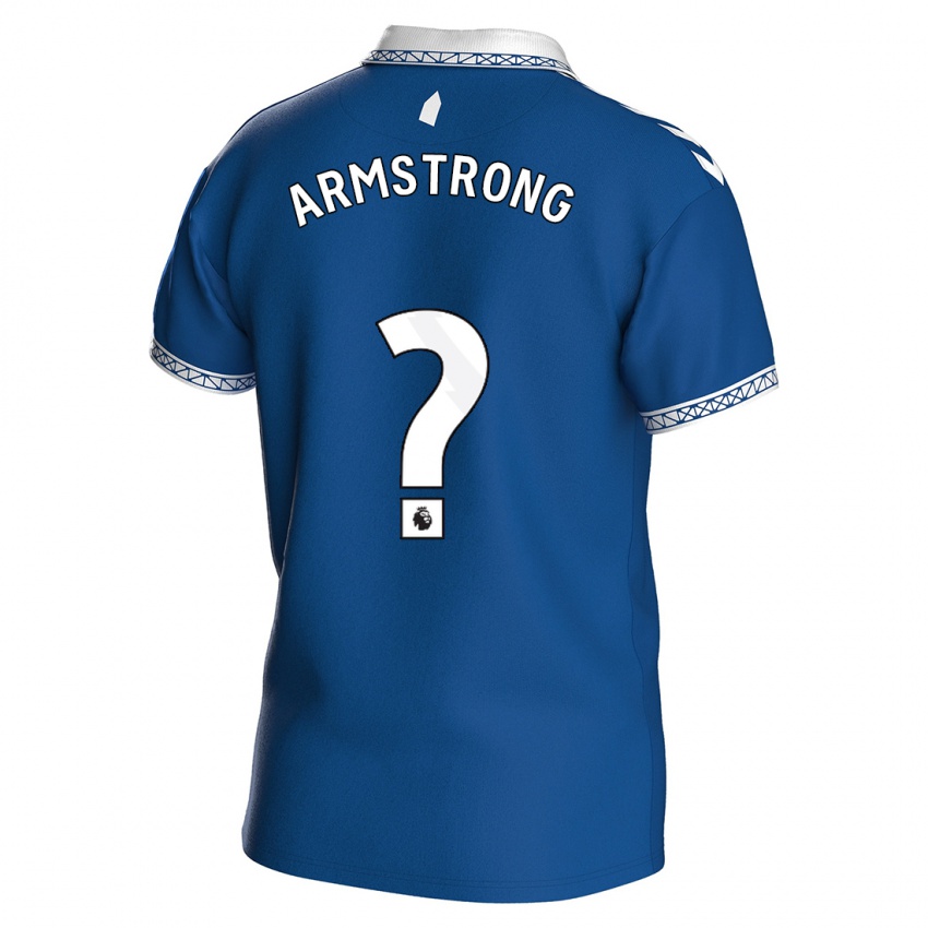 Hombre Camiseta Harrison Armstrong #0 Azul Real 1ª Equipación 2023/24 La Camisa Chile