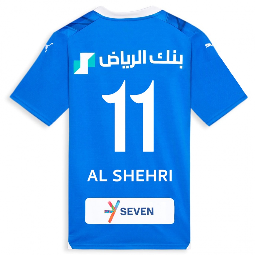 Hombre Camiseta Saleh Al-Shehri #11 Azul 1ª Equipación 2023/24 La Camisa Chile