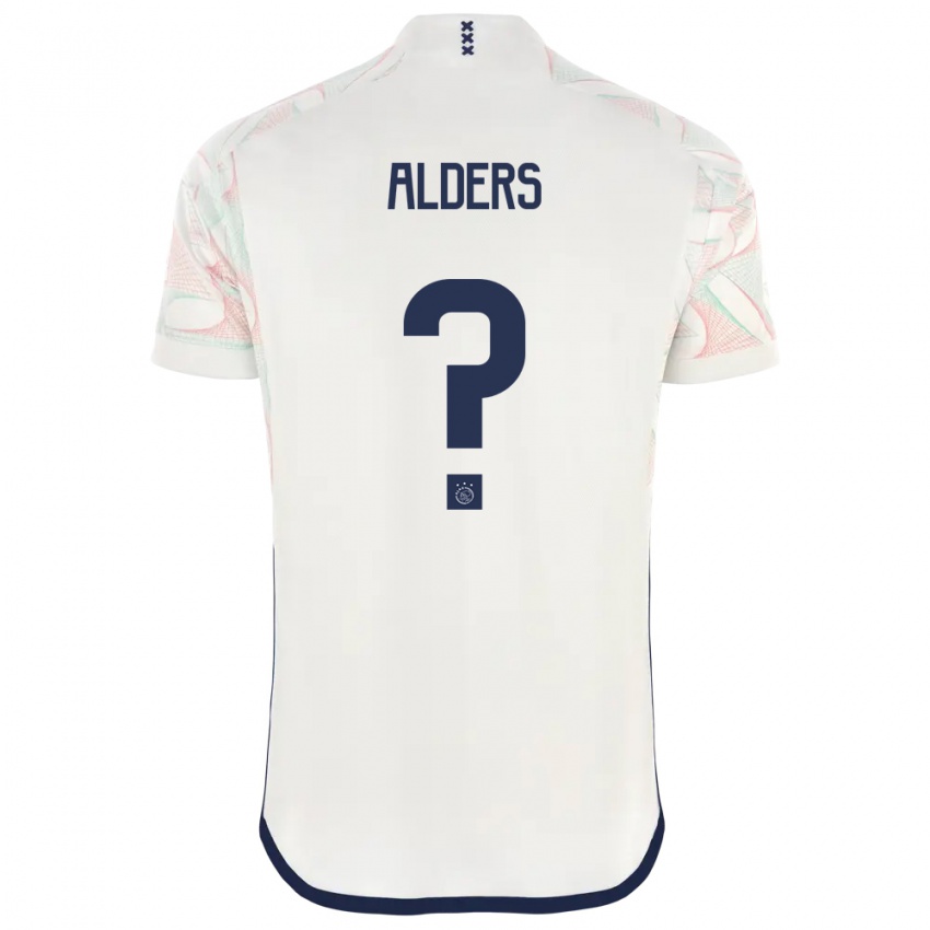 Hombre Camiseta Gerald Alders #0 Blanco 2ª Equipación 2023/24 La Camisa Chile