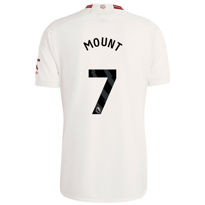 Hombre Camiseta Mason Mount #7 Blanco Equipación Tercera 2023/24 La Camisa Chile