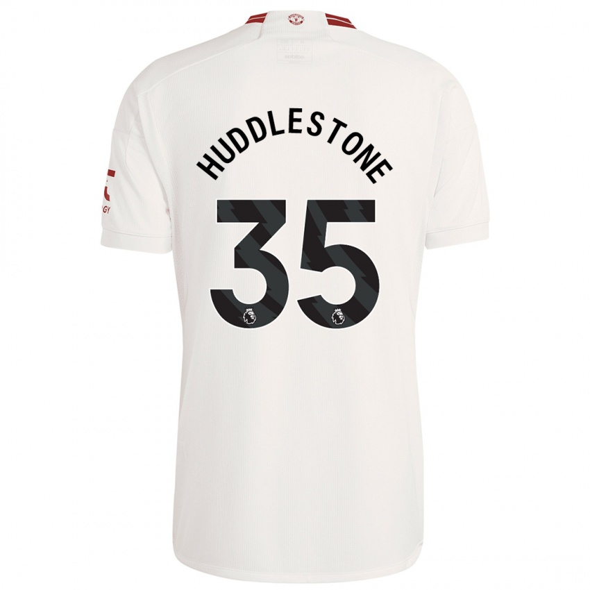 Hombre Camiseta Tom Huddlestone #35 Blanco Equipación Tercera 2023/24 La Camisa Chile