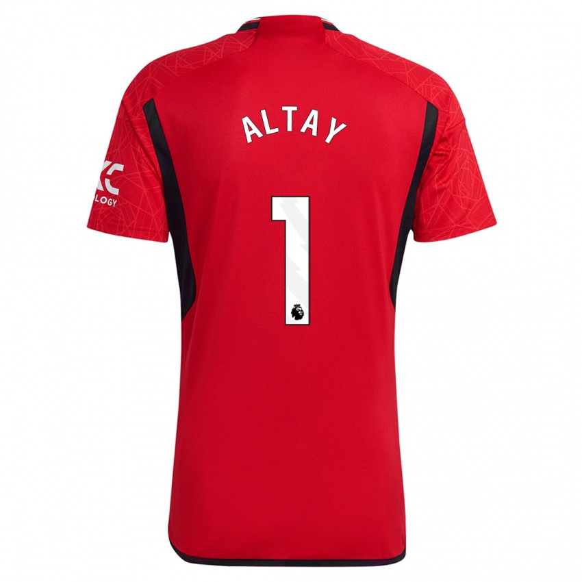 Mujer Camiseta Altay Bayindir #1 Rojo 1ª Equipación 2023/24 La Camisa Chile