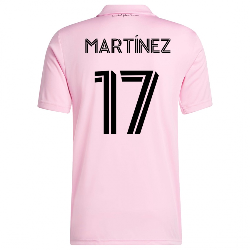 Mujer Camiseta Josef Martínez #17 Rosa 1ª Equipación 2023/24 La Camisa Chile